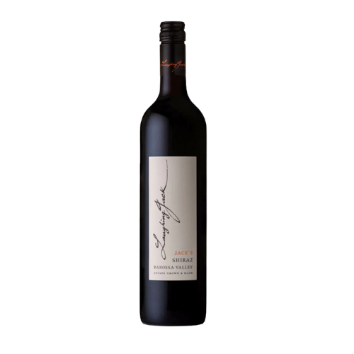 2022 Laughing Jack Jacks Shiraz in white background