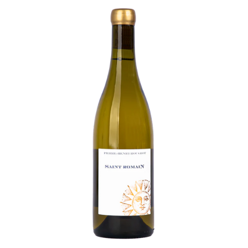 2022 Pierre-Henri Rougeot Saint-Romain ‘Le Jarron’ wine bottle on a white background.