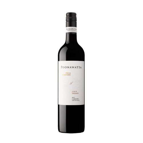 2022 Poonawatta Four Corners Cabernet Sauvignon in a white background