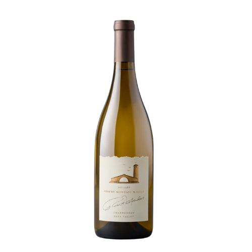 2022 Robert Mondavi Napa Valley Chardonnay in a white background