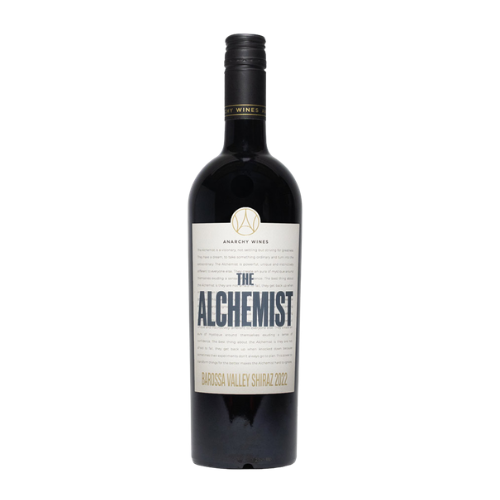 2022 The Alchemist Barossa Valley Shiraz in white background