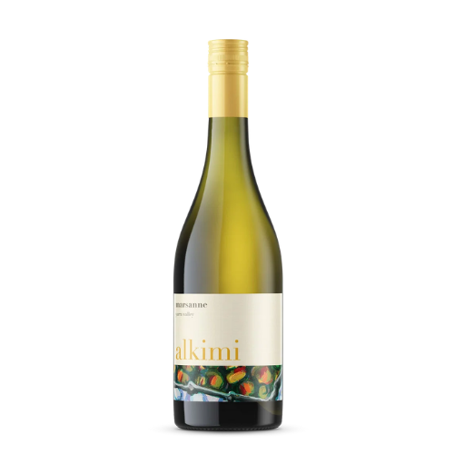 2023 Alkimi Marsanne in white background