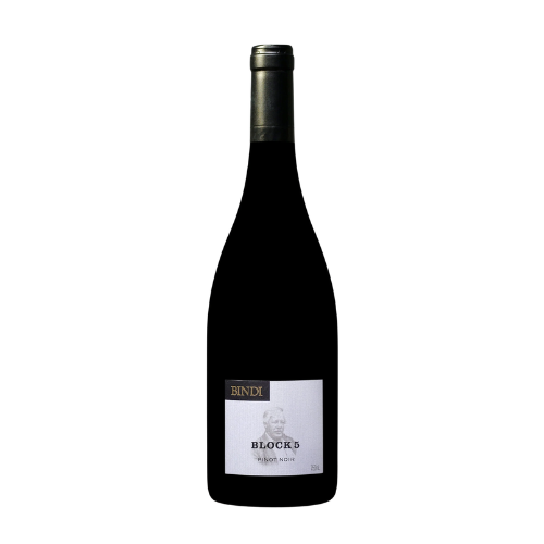 2023 Bindi Block 5 wine bottle on a white background