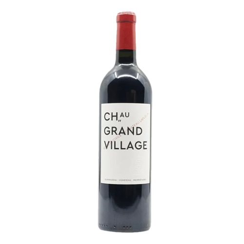 2023 Château Lafleur Grand Village Rouge in white background