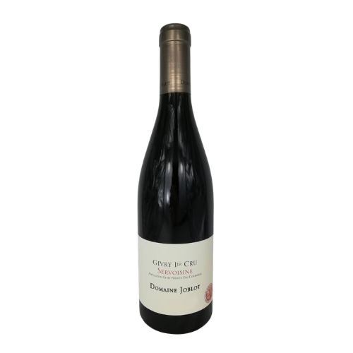 2023 Domaine Joblot Givry 1er Cru Servoisine wine bottle on a white background