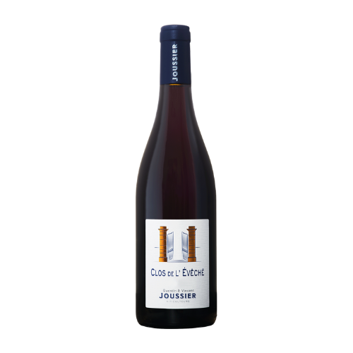 Domaine de l'Évêché Clos de l'Évêché Red 2023 wine bottle on a white background