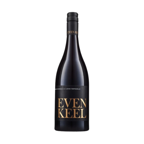 2023 Even Keel Joven Tempranillo in a white background