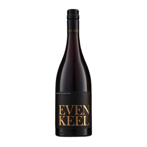 2023 Even Keel Shiraz in a white background