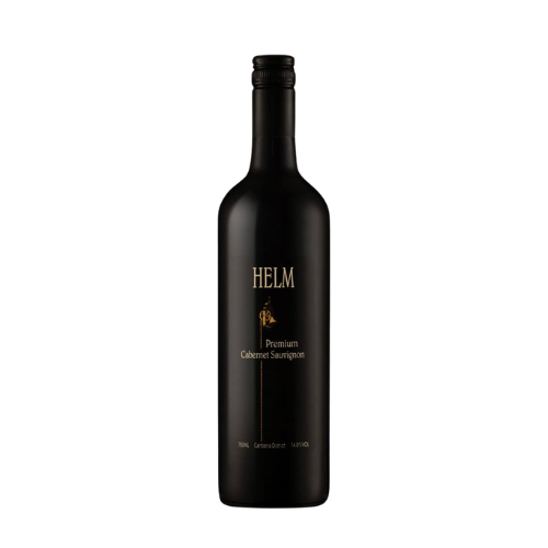 2023 Helm Premium Cabernet in a white background