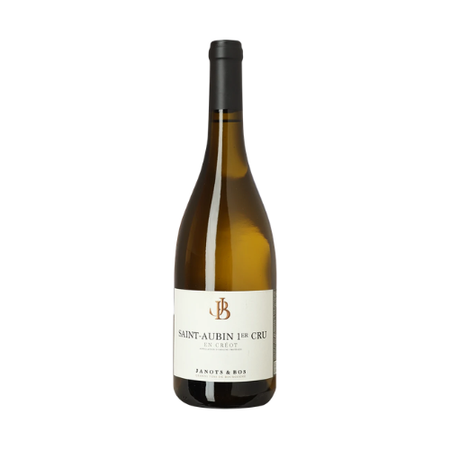 2023 Janots & Bos Saint-Aubin 1er Cru in a white background 