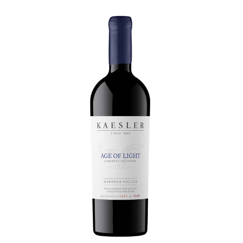 2023 Kaesler Age of Light Cabernet Sauvignon in white background