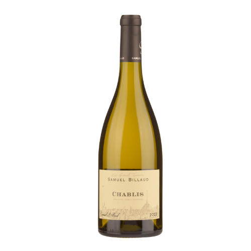 2023 Samuel Billaud Chablis Village in white background