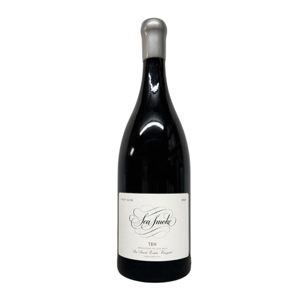 2023 Sea Smoke Ten Pinot Noir in a white background
