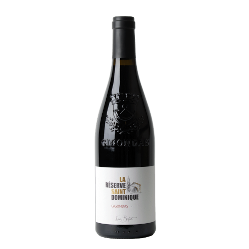 2024 Bastide Saint Dominique Gigondas wine bottle on a white background
