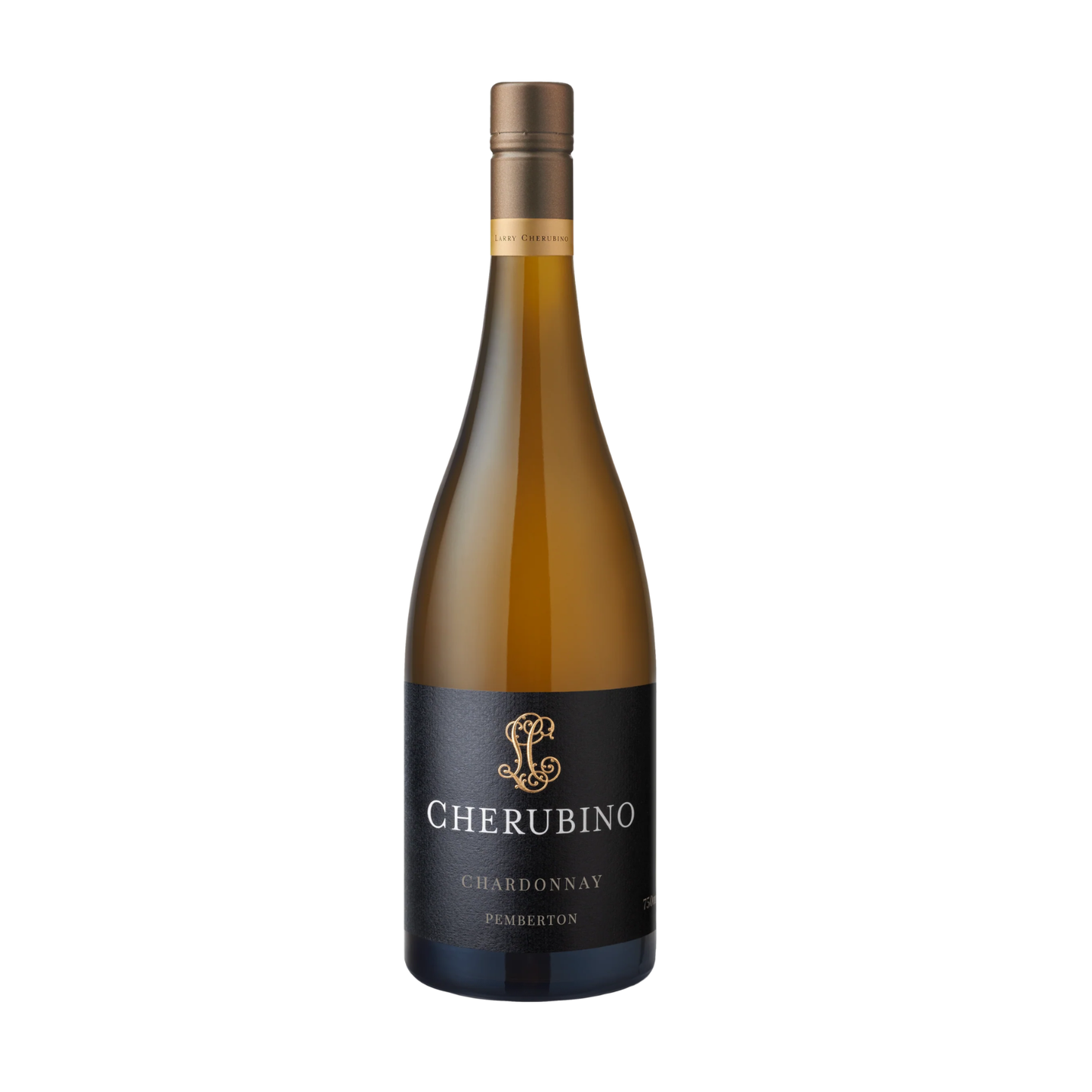 2024 Cherubino Black Label Pemberton Chardonnay in white background