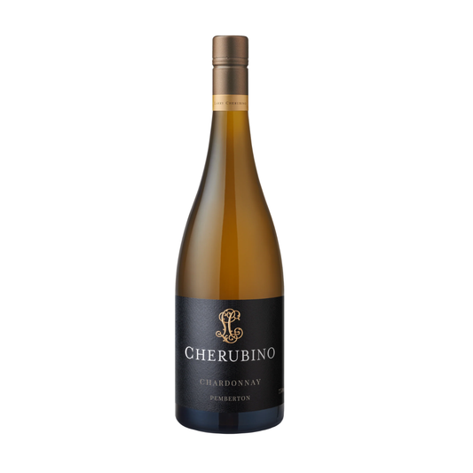 2024 Cherubino Black Label Pemberton Chardonnay in white background