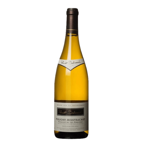 2024 Domaine Pernot Belicard Puligny 1er Cru Les Perrières wine bottle on a white background