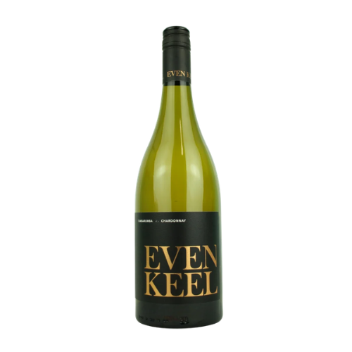 2024 Even Keel Chardonnay in a white background
