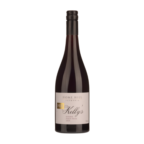 2024 Home Hill Kelly's Reserve Pinot Noir in a white background