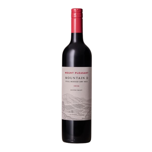 2024 Mountain D Full Bodied Dry Red in white background
