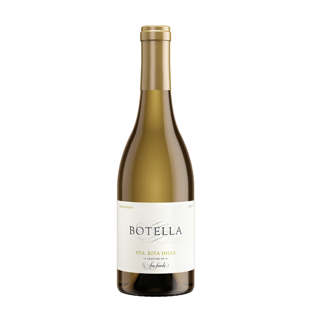 2024 Sea Smoke Botella Chardonnay in a white background
