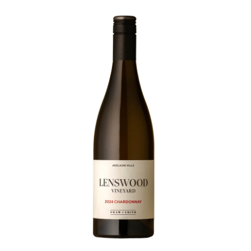 2024 Shaw + Smith Lenswood Chardonnay in a white background