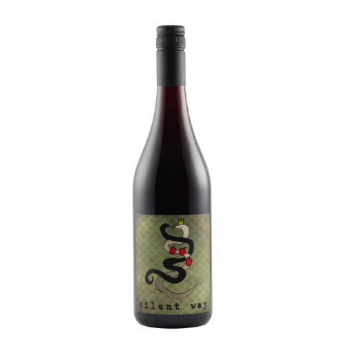 2024 Silent Way Pinot Noir in white background