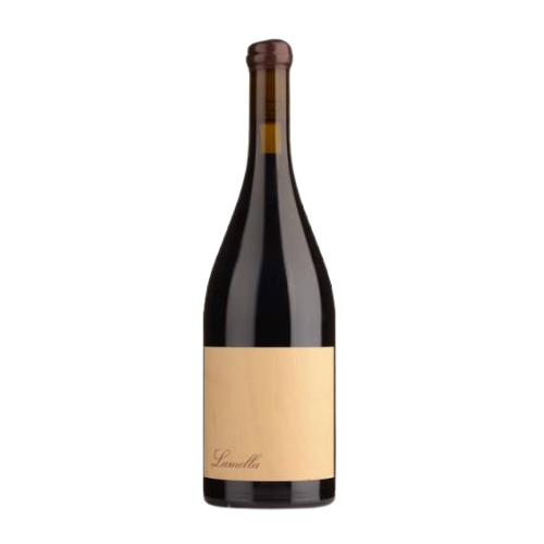 2024 Standish Lamella wine bottle on a white background