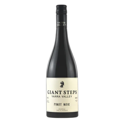 2025 Giant Steps Yarra Valley Pinot Noir wine bottle on a white background