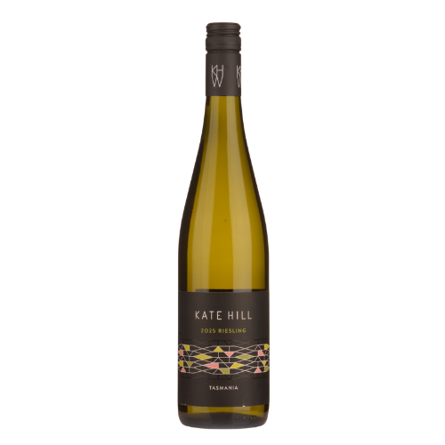 2025 Kate Hill Riesling in a white background