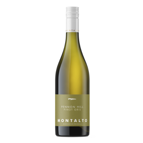 2025 Montalto Pennon Hill Pinot Gris in white background