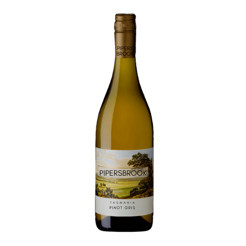 2025 Pipers Brook Pinot Gris in white background