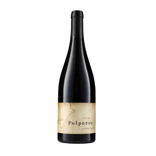 2025 Polperro Pinot Noir in a white background