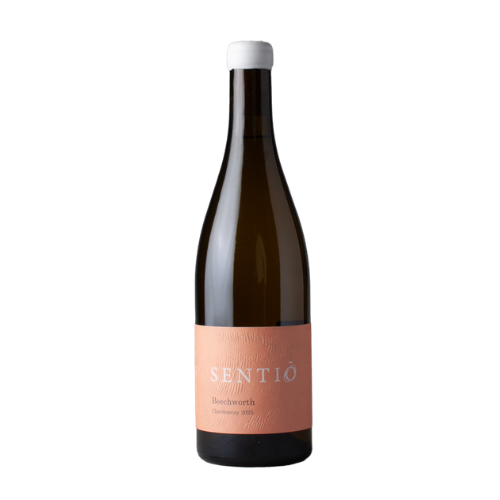 2025 Sentio Beechworth Chardonnay in a white background
