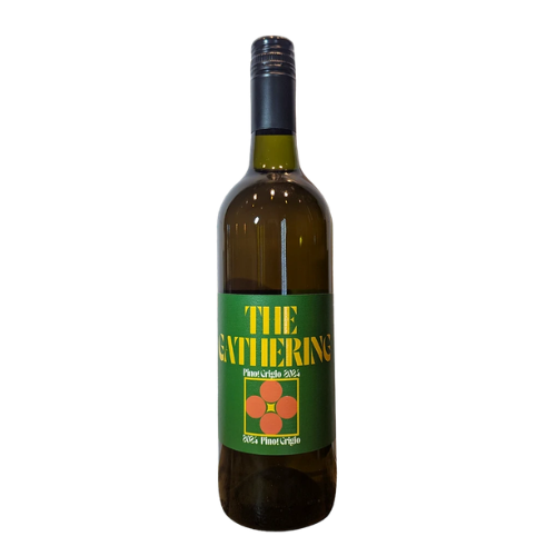 2025 The Gathering Pinot Grigio in white background