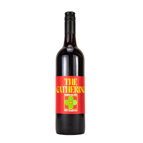 2025 The Gathering Sangiovese in white background