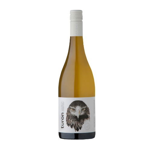 2025 Turon Chardonnay in white background