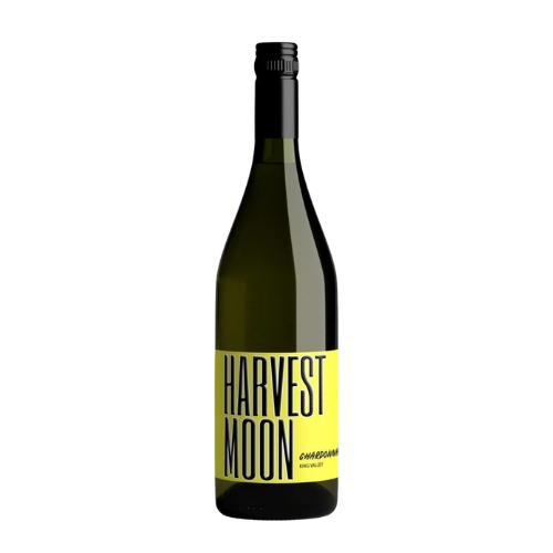 2026 Harvest Moon Chardonnay in a white background