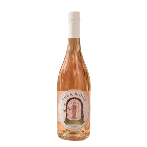 2026 thea rosé wines in a white background