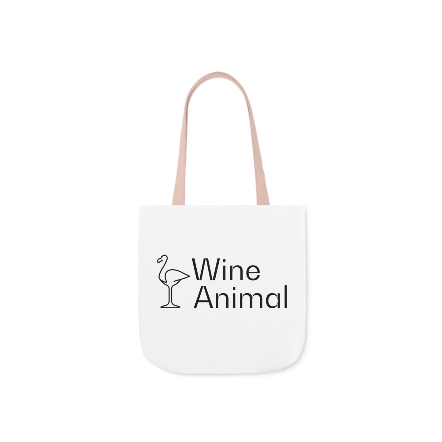 Wine Animal Canvas Tote Bag