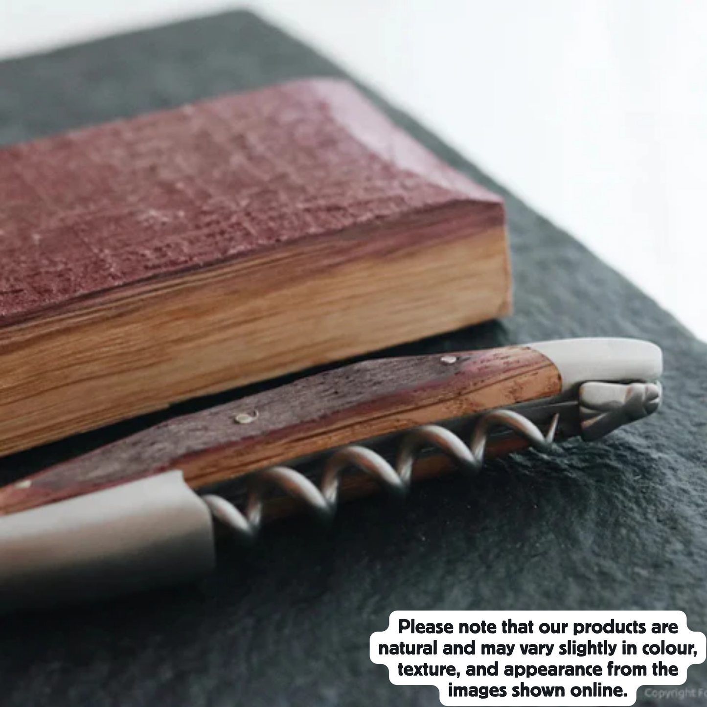 Stamped Bee Barrel Oak Handle Satin finish
