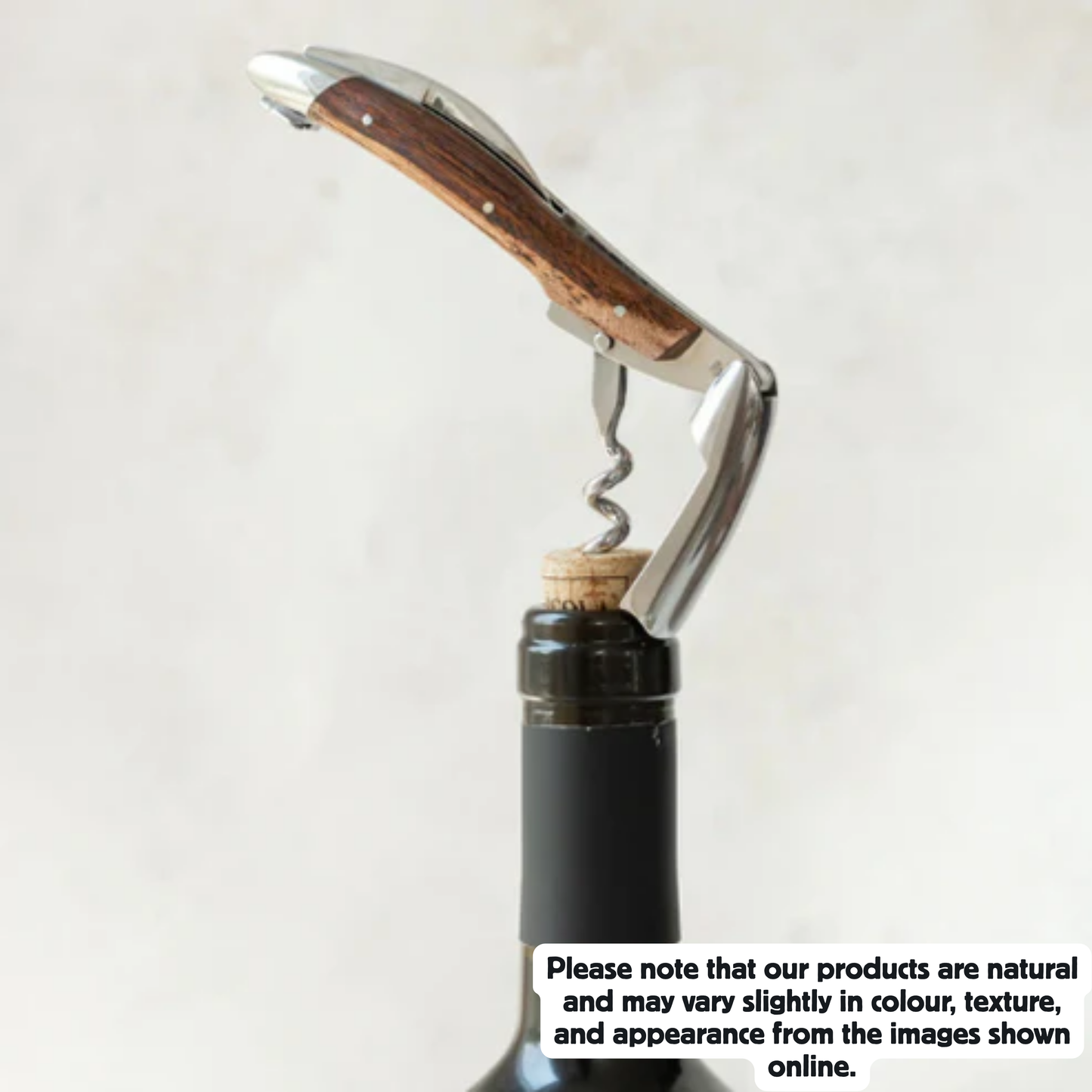 Sommelier knife Winestock handle High polish finish