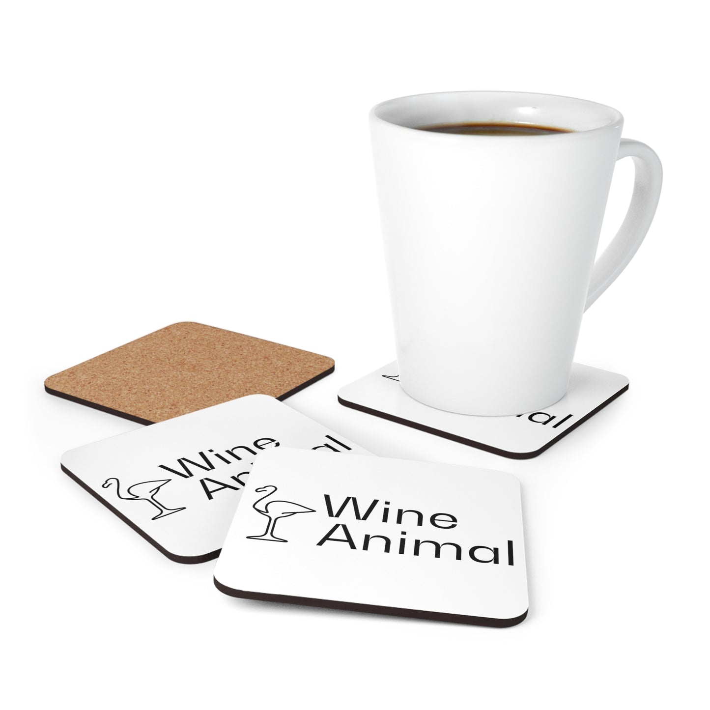 Corkwood Coaster Set