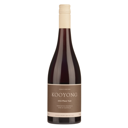 Kooyong Pinot Noir 2024 in a white background