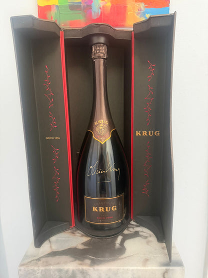 1996 Krug Vintage MAGNUM Signed by Olivier Krug