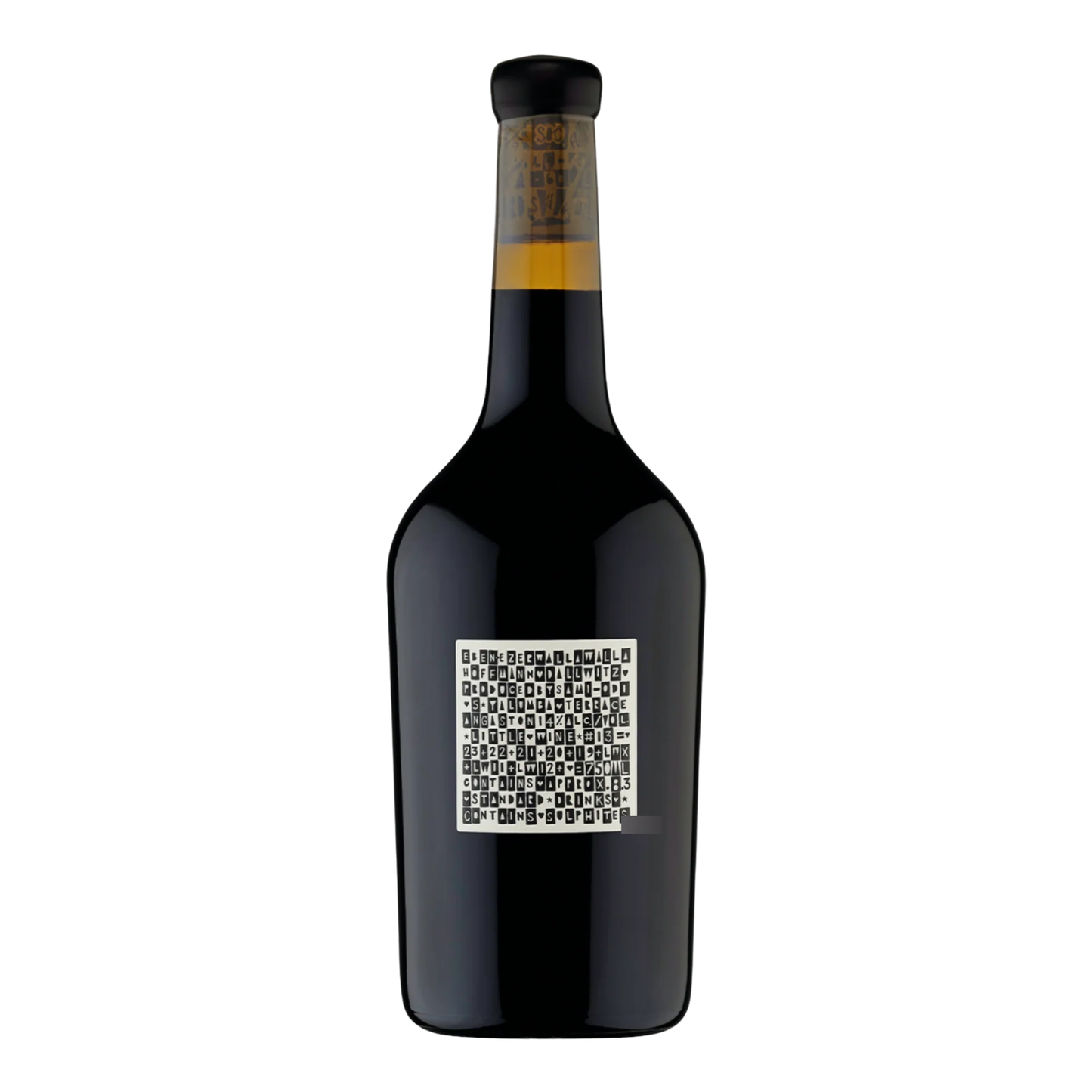 Sami-Odi Little Wine 13 Syrah MV red wine bottle on a white background