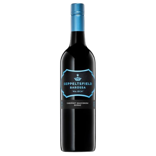 Seppeltsfield No. EC4 Cabernet Sauvignon Shiraz red wine bottle