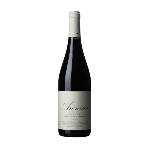 Cantalapiedra Viticultores Arenisca Los Pilones 2023 Castilla y León white wine bottle in white background