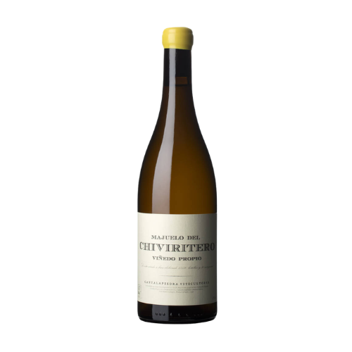 Cantalapiedra Viticultores Majuelo del Chiviritero 2023 Castilla y León white wine bottle in white background