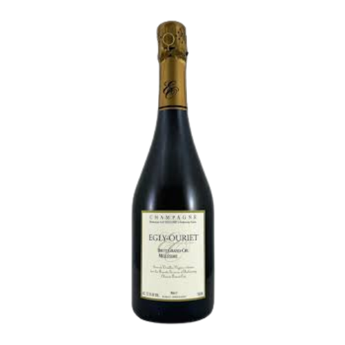 Egly-Ouriet Millésime Grand Cru 2016 Champagne bottle on a white background
